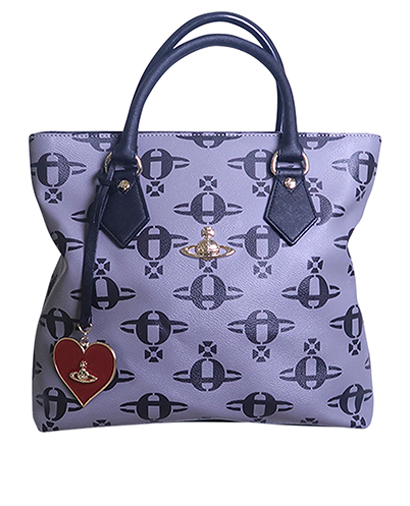 Orb Print Tote, front view